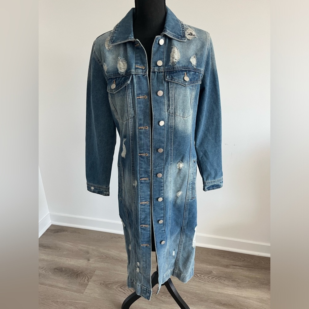 FASHIONOVA Long Jean Jacket
